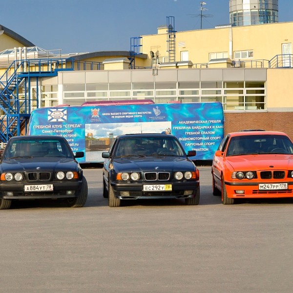 Old-car BMW 5-series e34